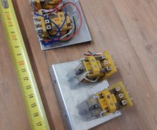 Four DPDT relays
