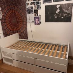 ikea single bed with storage