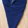 Navy Pencil Skirt. Size 8 Image 3