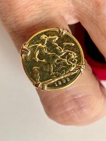22ct gold ring
