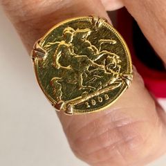 22ct gold ring