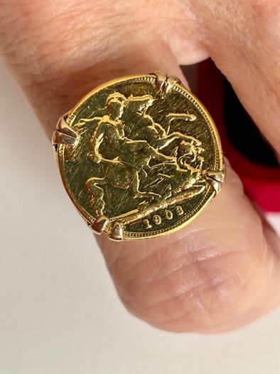 22ct gold ring