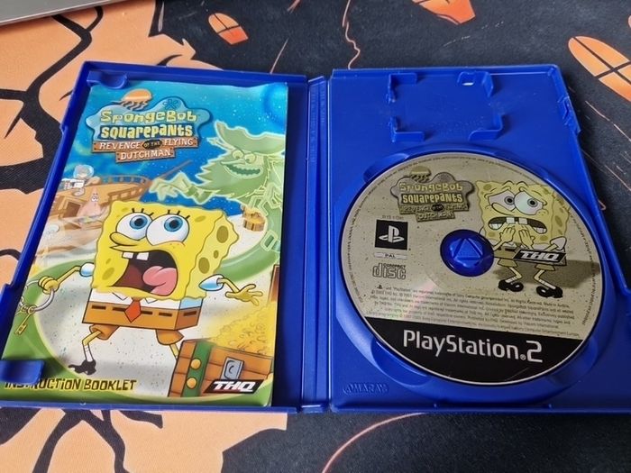Sponge Bob Squarepants Revenge of the Flying Dutchman PlayStation2 Ps2 Games Original