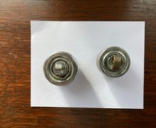 Vintage pressure cooker weights x 2