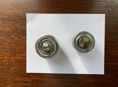 Vintage pressure cooker weights x 2