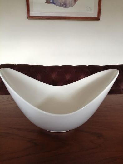 Large Porcelain Scoop after Rosenthal Design Bowl