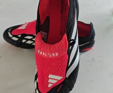 adidas Predator Elite Tongue AG - Core Black/Ftwr White/Lucid Red