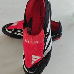 adidas Predator Elite Tongue AG - Core Black/Ftwr White/Lucid Red