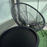 2 Garden Lounge Chairs + Round Side Table Image 2