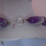 Chunky Amethyst necklace. Statement necklace, Gemstone necklace, Feb birthstone, Jewellery Image 10