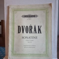 Dvorak. Sonatina for Viola and Piano in G Op. 100