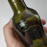 397 - Antique Rare Coleman and Sons Cobh Saorstat Eireann Dark Green Glass Collectible Decorative Irish Free State Bottle Image 3