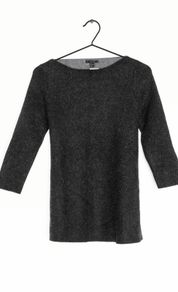 COS Wool-Blend Sweater Dark Grey Size XS