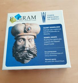 Krakow Castle Heads Memory Game BNIB