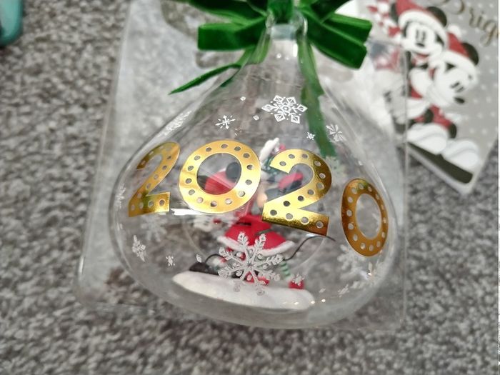Box Of New as New Disney Christmas Ornaments and Gifts