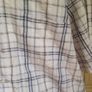XXL White Blue Checked Shirt Image 2