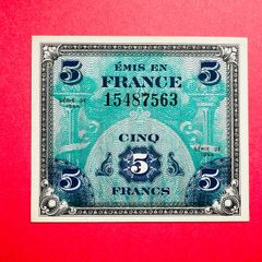 France. 5  Francs  1944. Pick. 115a  ( Uncirculated )
