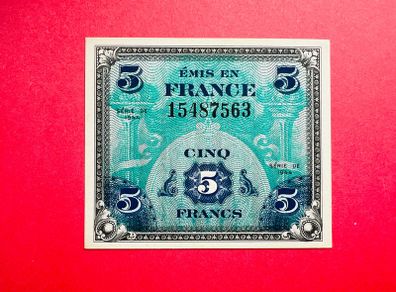 France. 5  Francs  1944. Pick. 115a  ( Uncirculated )