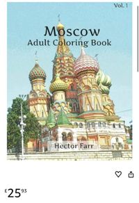 Adult colouring book