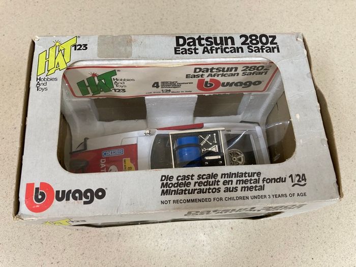 Datsun 280 East African Rally Scale 1/24 Rare