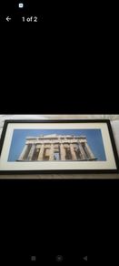 Panoramic Framed Print of the Parthenon, Athens