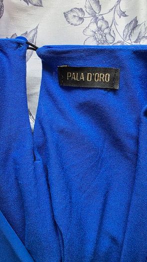 Pala D'Oro Cobalt blue dress size xl postage included
