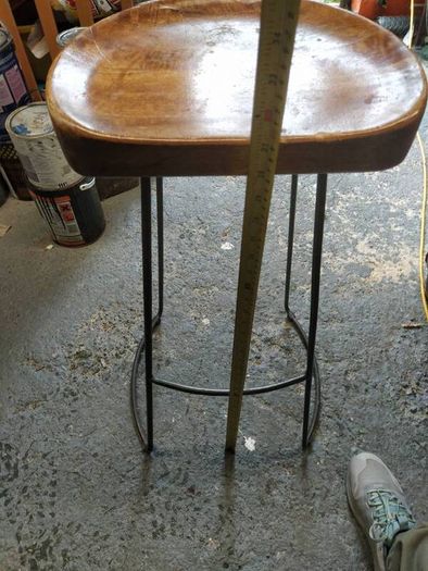 Industrial style tall stool 40 for 2