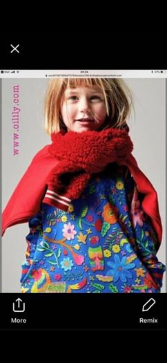 Oilily woodland dress age 10 excellent condition!