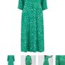 Sugarhill green paola shirt dress UK 16 Image 2