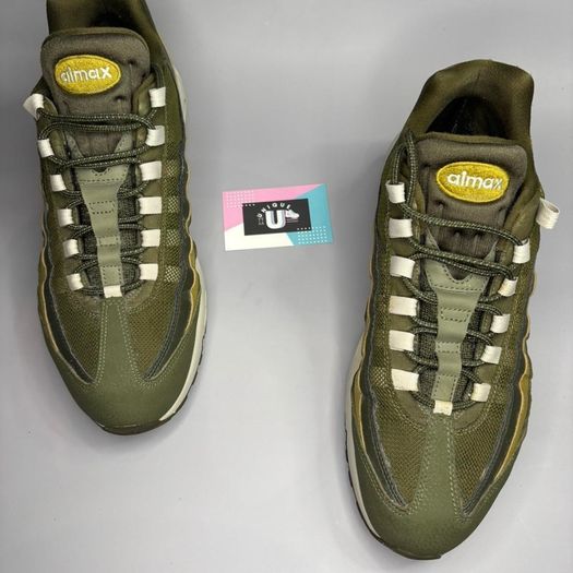 Premium Nike Air Max 95 Olive Canvas