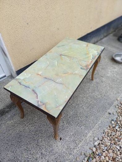 Vintage Marble Look Coffee Table