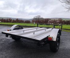 Triple motorbike trailer 1,100