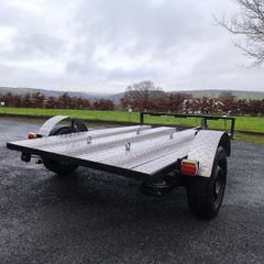 Triple motorbike trailer 1,100