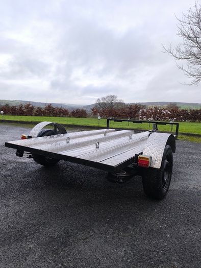 Triple motorbike trailer 1,100