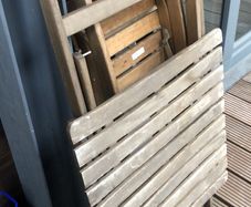 garden table+chairs