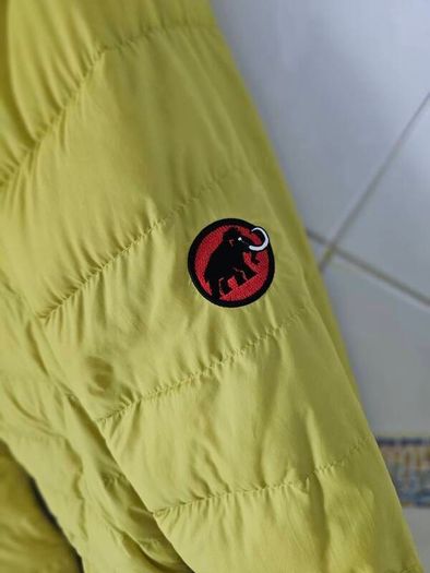 Vintage Mammut Quilted Down Jacket XL Hiking Mountaineering