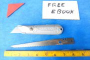 Stanley Knife &amp; Pad Saw Blade