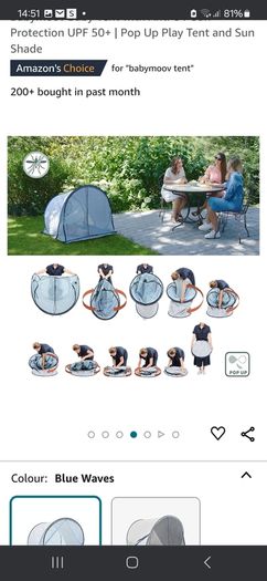Babymoov pop up tent