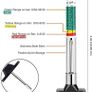 tyre thread depth gauge Image 2