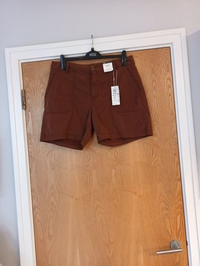 M& S Brown Shorts.  S.14  B.N.W.T.