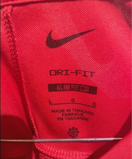 mens red nike dri fit T-shirt