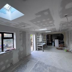 Drylining, Metal Stud Partition, Plastering, Suspended Ceiling