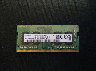 Samsung 4GB DDR4 3200MHz Laptop RAM