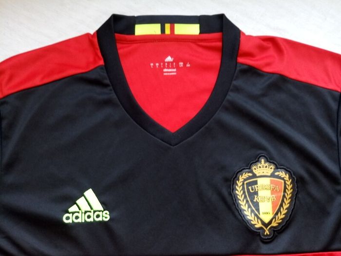 2016/17 Belgium Adidas Home Jersey Size L Adults