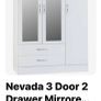 Three door wardrobe Image 4