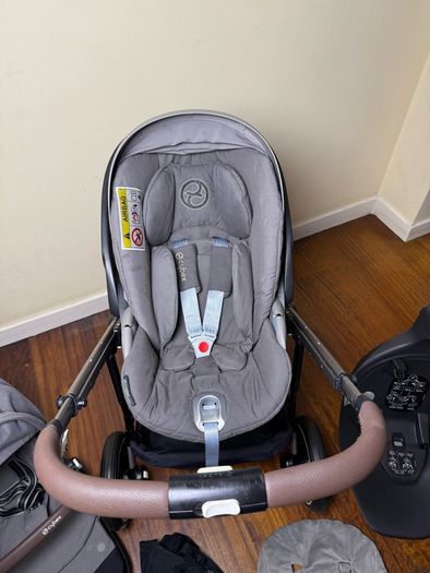 Cybex Gazelle S travel system with car seat