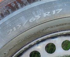 4x 17" steelies 5x100 with Michelin tyres