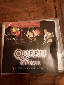 QUEEN + PAUL RODGERS: Queen on Tour- Interview Disc 2005 (Promo CD for radio stations - RARE)