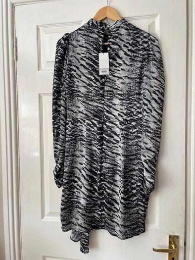 Snake Print Lipsy Dress - New with Tags- Size 12