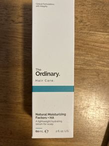 The Ordinary Natural Moisturising Factors + HA serum for scalp